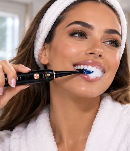 Pearly Whitening Toothbrush - Black