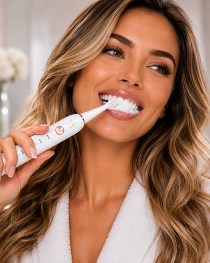 Pearly Whitening Toothbrush -  White